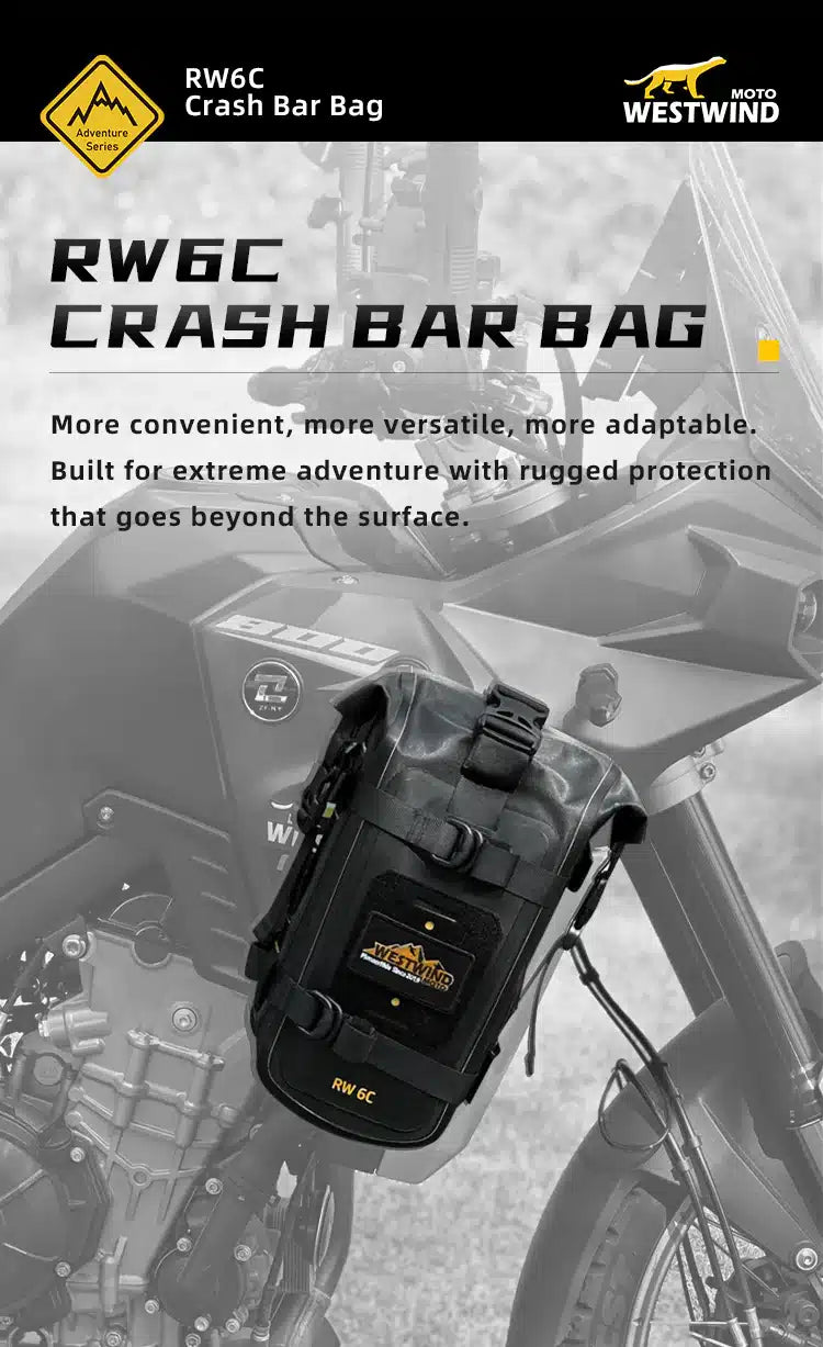 Westwind Moto Ranger Wilds - RW6C Crash Bar Bags