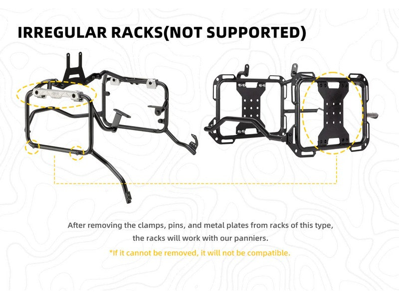 Westwind Moto Hussar 30/35 Pannier Set